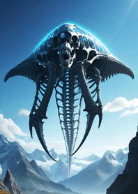 Whale bones 44B57B