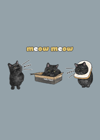 meowneko1 / dusty blue