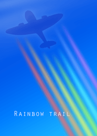 レインボー・トレイル（虹色の飛行機雲）