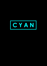 Cyan in Black