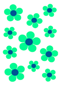 Cute Flowers No.1-W15