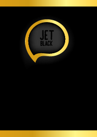 Jet Black Gold In Black Theme