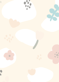 #悠閒的花卉圖案 2