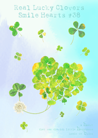 Real Lucky Clovers Smile Hearts#38