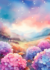 Hydrangea in the field Vol.1