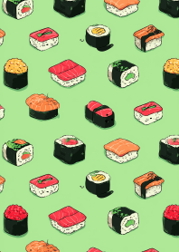 寿司のちいさなパーティー