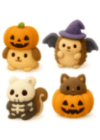 ふわふわフロッキー♥ハロウィン☆アニマル
