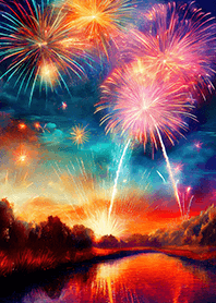 Beautiful Fireworks Theme#521