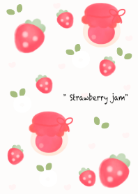 Fresh strawberry jam