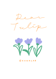 Dear Tulip _ p01 W