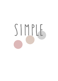 simple dusty color theme
