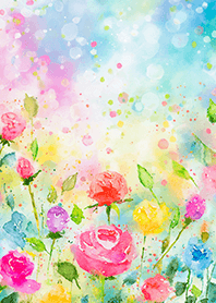 薔薇(バラ)の花の着せかえ(R5299)