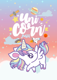 Unicorn Galaxy Raspberry Pastel