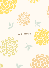 3colored pretty round flowers14 Japan