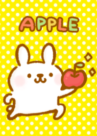 ☆★กระต่ายและแอปเปิ้ล★☆