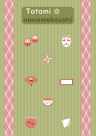 Japanese tatami / argyle check