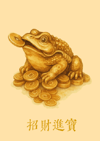 Lucky Three-Legged Toad bring in Wealth