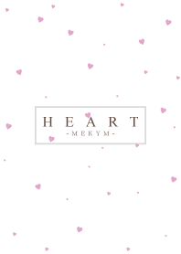 HEART-PINK SIMPLE 17