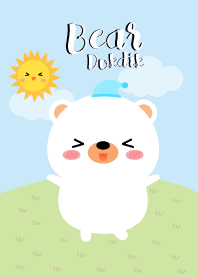 Lovely White Bear Duk Dik Theme2 (jp)