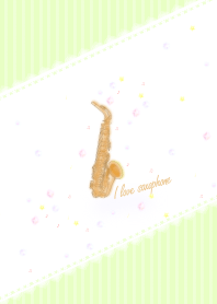Eu amo saxofone
