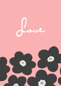 in bloom, flower c / coral