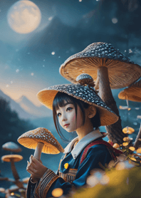 mushroom girl13