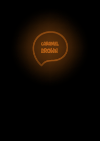 Caramel Brown Neon Theme V8