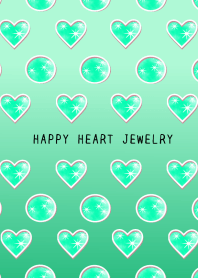 HAPPY HEART JEWELRY-MINT GREEN GRADATION