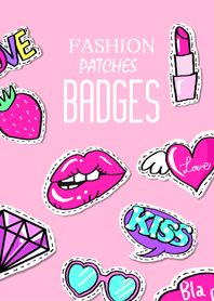 FASHION PATCHES BADGES