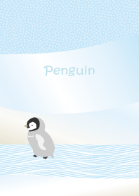 A little penguin in Antarctica