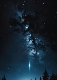 Starry Night Mountain rPCUq