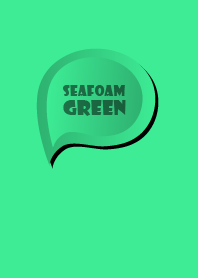 Seafoam Green Button