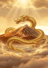 The Golden Dragon's Sacred Ascent