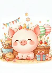 Little Piglet Kawai n.19