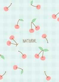 Cherry plaid pattern16 from Japan