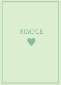 SIMPLE HEART -melon-