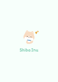 Shiba Inu3 Glitter [Green]