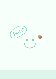 Acorn Smile .Green