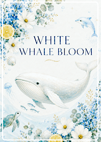 blue White Whale Bloom