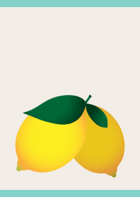 Stylish Lemon01 on blue