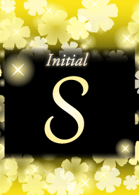 S-Initial-Flower-yellow&black
