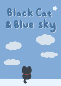 Black Cat & Blue Sky