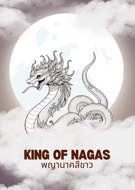 พญานาคสีขาว​ : ให้โชคลาภเงินทอง