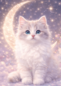 Moonlight|Fluffy White Cat Heal#2