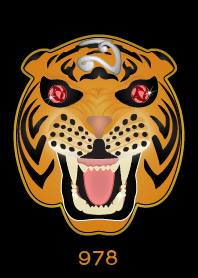 Tiger Lucky Number 978 (Orange)