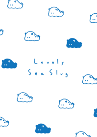 ทากทะเล | white blue.