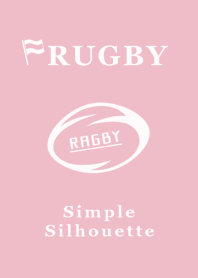 RUGBY SimpleSilhouette Pink