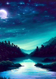 Beautiful starry night view#1278