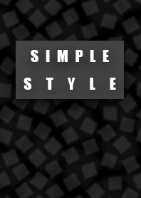 Simple black textile