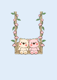 Bear couple super cute